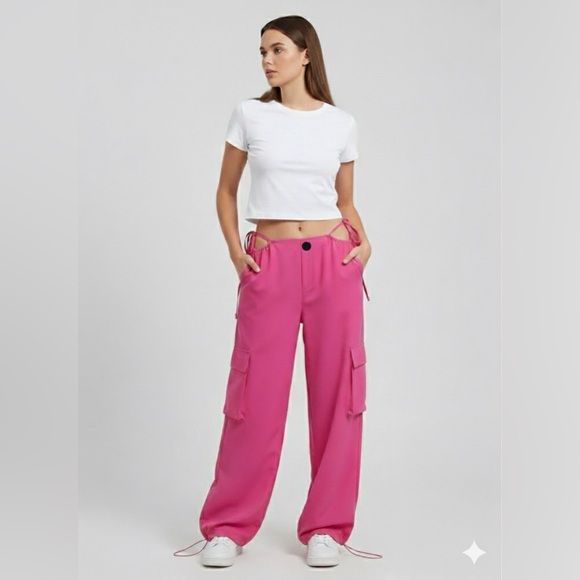 Fierce Cutout Cargo Pants - Picture 2 of 11